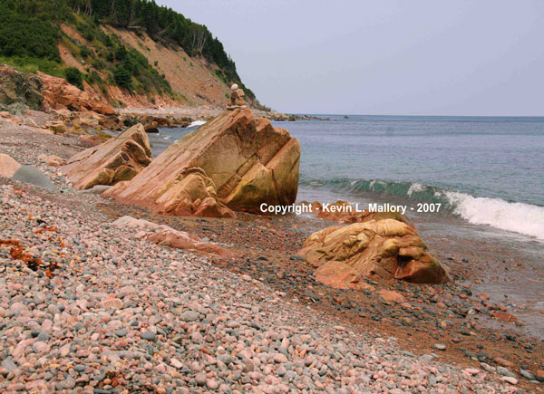 29 - Bolders on the Pebbled Beach - Cape Breton 29 - Bolders on the Pebbled Beach - Cape Breton