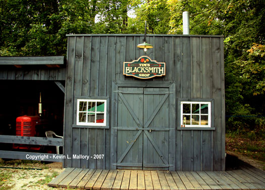 17 - Tim's Blacksmith Shop at the Wheeler Farm - near MacDonald's Corners 17 - Tim's Blacksmith Shop at the Wheeler Farm - near MacDonald's Corners