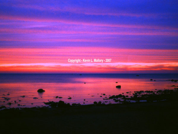 20 - Dramatic Sunset on Sauble Beach - Lake Huron, Bruce Peninsula, Ont 20 - Dramatic Sunset on Sauble Beach - Lake Huron, Bruce Peninsula, Ont