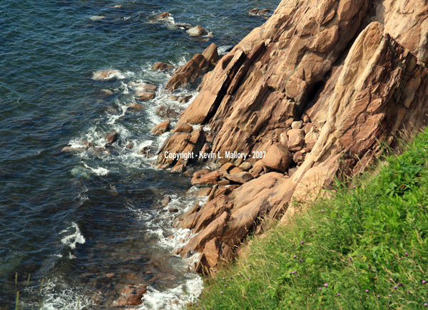 21 - Cliffs on the Acadian Coast Near Red Mountain - Cabot Trail, Cape Breton 21 - Cliffs on the Acadian Coast Near Red Mountain - Cabot Trail, Cape Breton