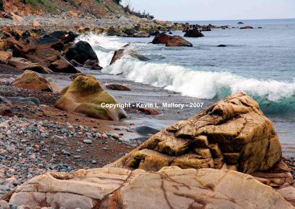 27- The Incoming Tide Crashing on the Atlantic Coast - Cape Breton 27- The Incoming Tide Crashing on the Atlantic Coast - Cape Breton
