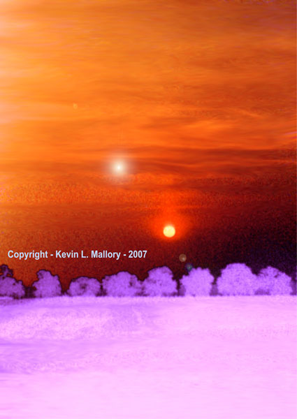 26 - Moon and Sun nearing Conjunction 26 - Moon and Sun nearing Conjunction