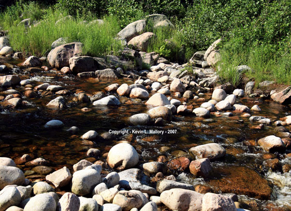 20 - Shadow Stream with Boulders in the Margaree Valley - Cape Breton 20 - Shadow Stream with Boulders in the Margaree Valley - Cape Breton
