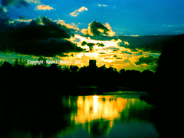 5 - An Early Evening Sunset on the Rideau River - Ottawa, Ont 5 - An Early Evening Sunset on the Rideau River - Ottawa, Ont