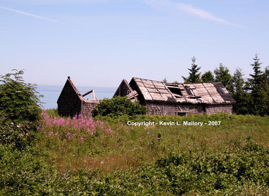 5 - Old Barn On a Cliff Above the Acadian Coastline - New Brunswick 5 - Old Barn On a Cliff Above the Acadian Coastline - New Brunswick