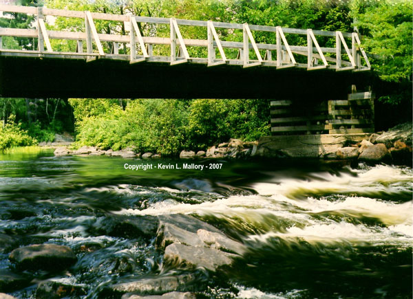 4 - Bridge & Rapids near the Westgate - past Algonquin Park, Ont 4 - Bridge & Rapids near the Westgate - past Algonquin Park, Ont