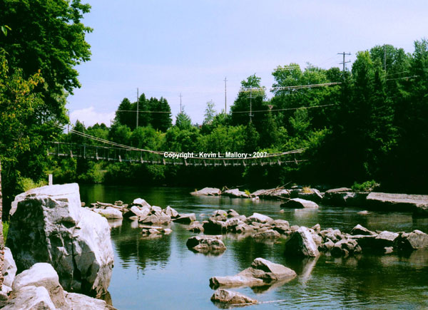 7 - Suspension Bridge at the Heritage Mill - Renfrew, Ont 7 - Suspension Bridge at the Heritage Mill - Renfrew, Ont