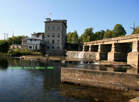 27 - A Popular View of the Old Mill and Bridge- Almonte, Ont 27 - A Popular View of the Old Mill and Bridge- Almonte, Ont