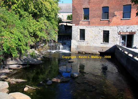22 - The Stream Flowing Through the Ironworks - Almonte, Ont 22 - The Stream Flowing Through the Ironworks - Almonte, Ont